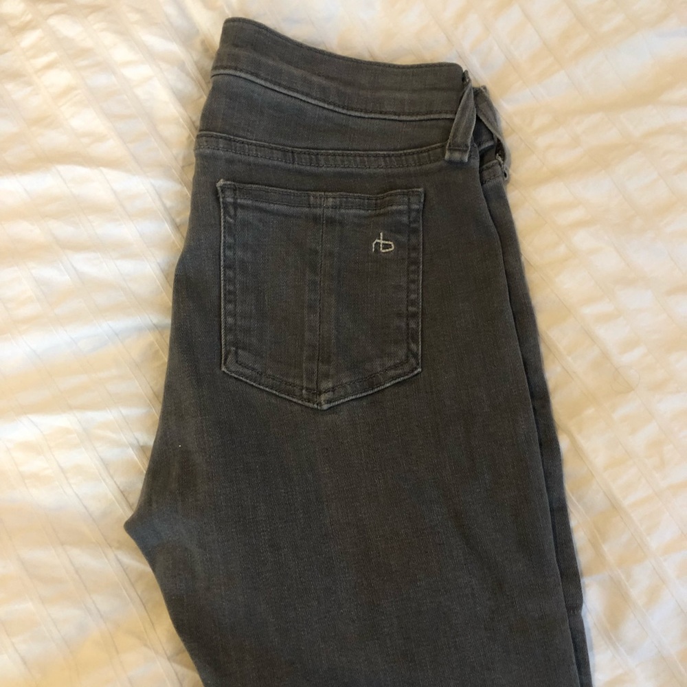 Grey Rag & Bone Jeans - size 25, perfect condition